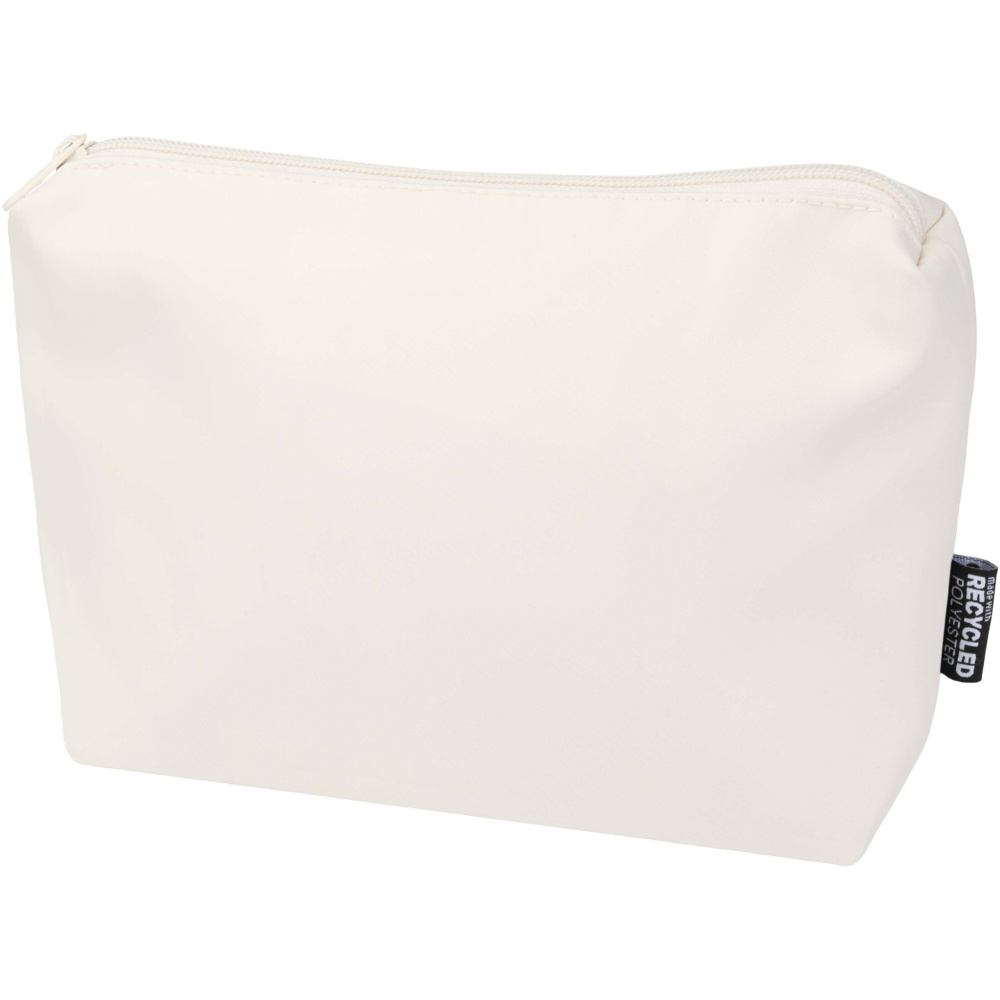 Logotrade promotional item image of: Trip Aware™ recycled travel toiletry pouch 2L