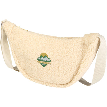 Logotrade advertising product image of: Bear GRS recycled sherpa crossbody bag 3L