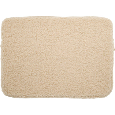 Logo trade promotional product photo of: Bear 13" GRS recycled sherpa laptop sleeve 2L