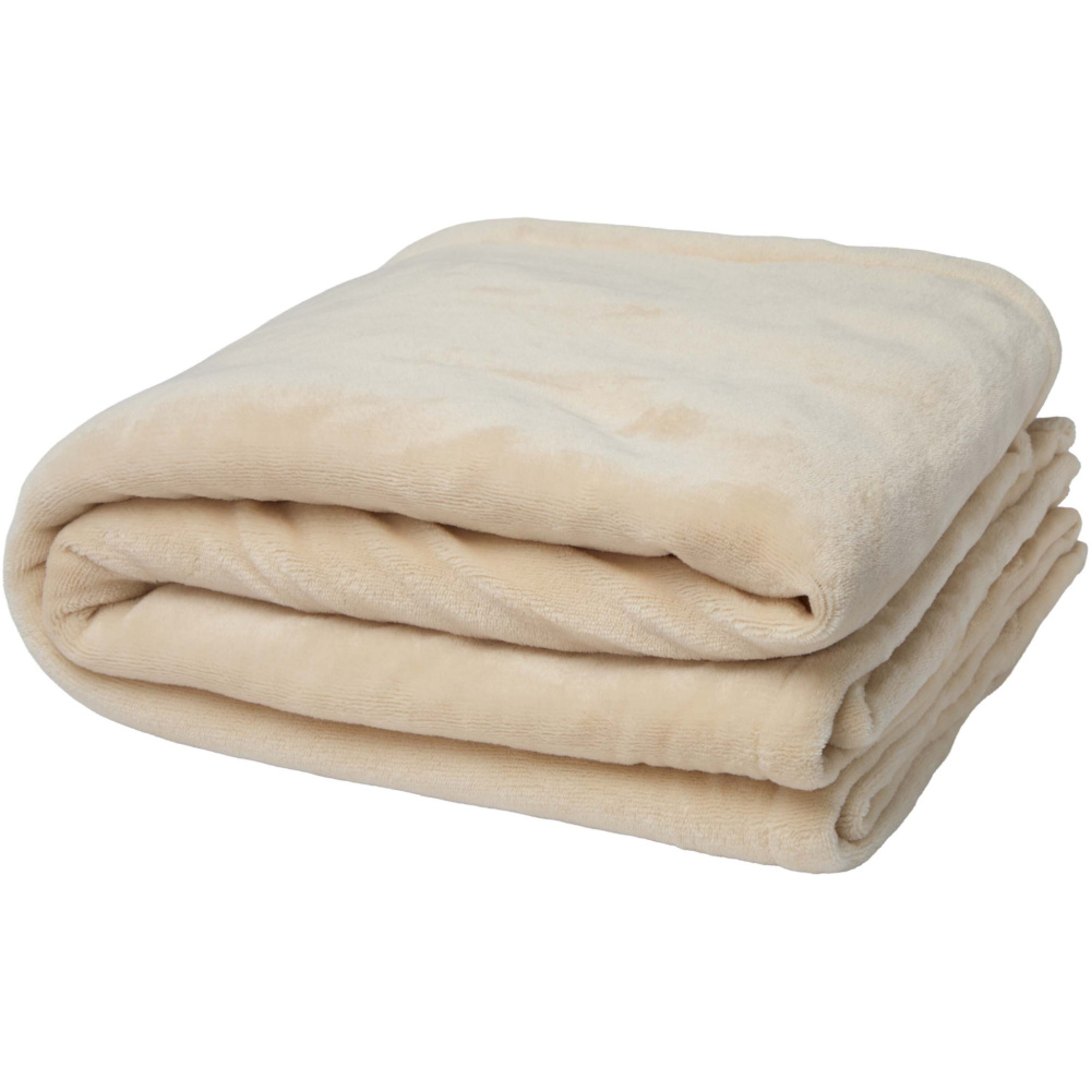 Logotrade promotional giveaways photo of: Ashen GRS recycled sherpa blanket