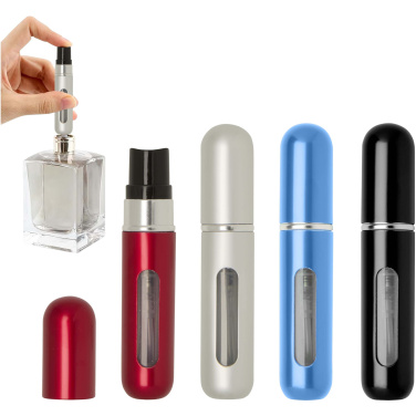 Logo trade promotional merchandise image of: Filla 5 ml portable refillable perfume bottle