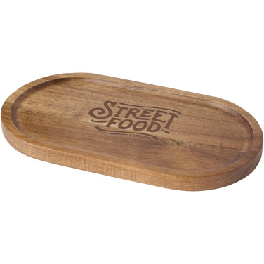 Logo trade advertising products picture of: Edge acacia wood serving tray