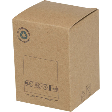 Logo trade promotional items picture of: Hunor 3W recycled plastic wireless speaker