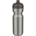 Mepal Pull 800 ml stainless steel sport bottle, Solid black