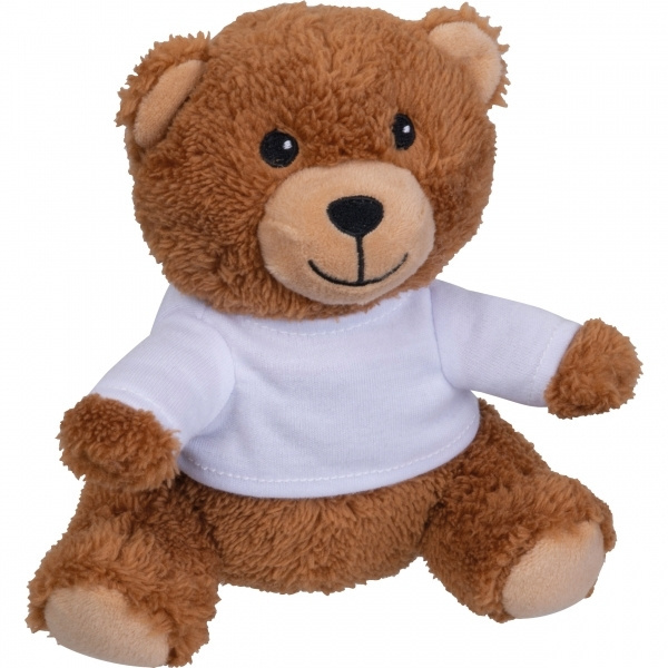 Logotrade advertising product image of: Plush teddy bear HELSINKI