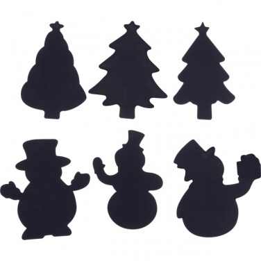 Logo trade advertising products picture of: Scratch-off Christmas ornaments SOUTH POLE