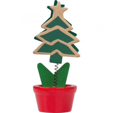 Logo trade business gifts image of: Christmas tree clip WINNIPEG