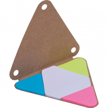 Logo trade promotional items image of: Sticky Note Booklet BOSTON
