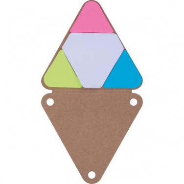 Logo trade advertising products image of: Sticky Note Booklet BOSTON