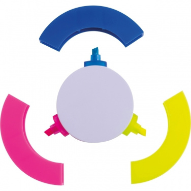 Logotrade promotional item picture of: 3-in-1 Highlighter ANDORRA