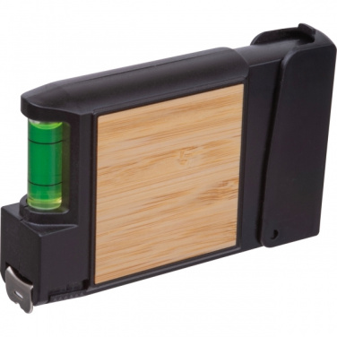 Logotrade promotional giveaway picture of: 3-Meter Tape Measure with Level HALIFAX