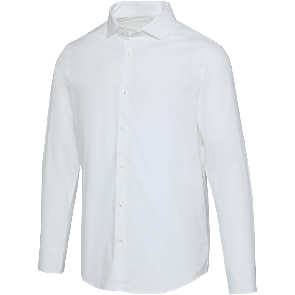 Logo trade promotional merchandise image of: Carnelian poplin men's shirt