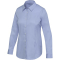 Citrine twill women's shirt, Light blue