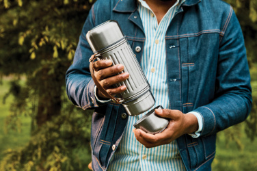 Logo trade corporate gift photo of: Black+Blum Explorer Flask Duo 1L