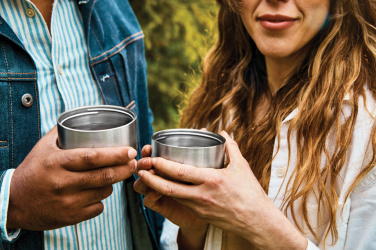 Logotrade corporate gift picture of: Black+Blum Explorer Flask Duo 1L