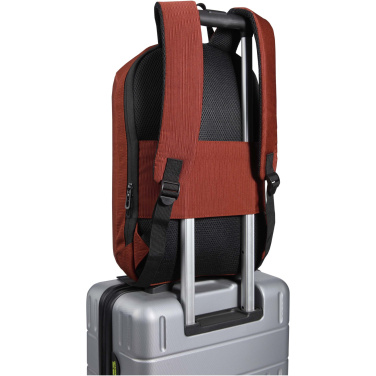 Logotrade promotional giveaways photo of: Luma 15" GRS recycled anti-theft laptop backpack 10L