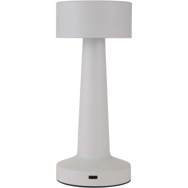 Logo trade corporate gift photo of: Aludra rechargeable dimmable table lamp with 3 light modes