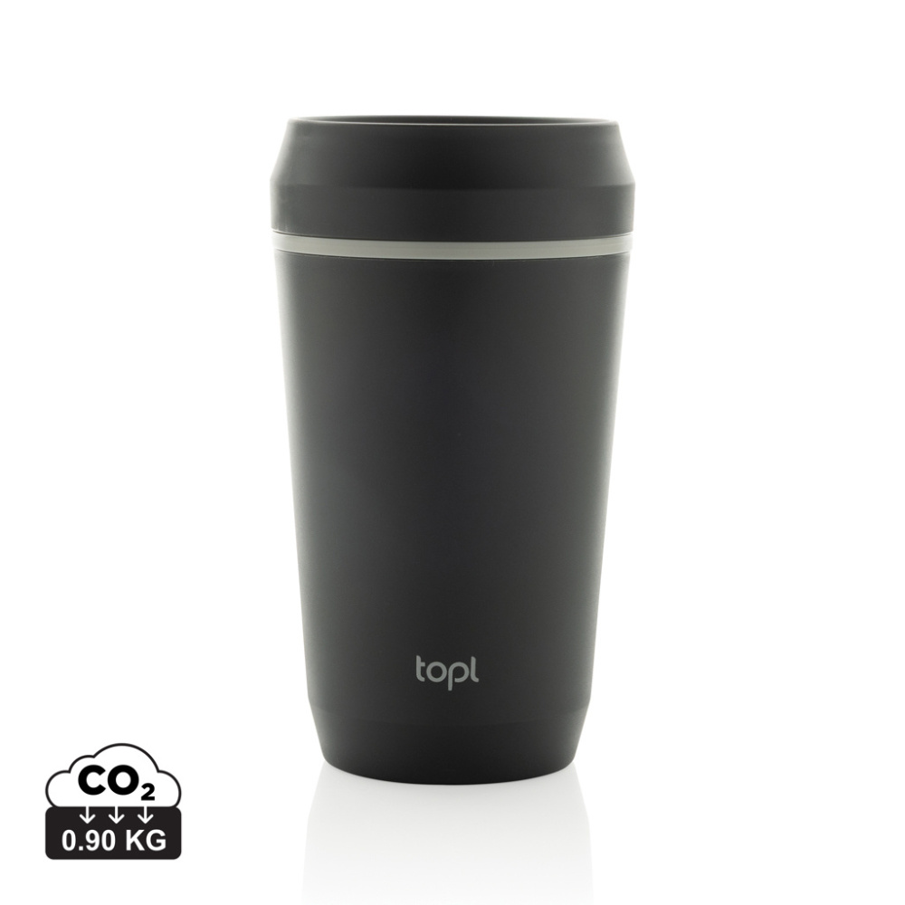 Logotrade promotional merchandise photo of: Topl Recycled Plastic To Go Tumbler Patented 360 Lid 354ml