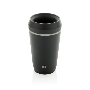 Logo trade business gifts image of: Topl Recycled Plastic To Go Tumbler Patented 360 Lid 354ml