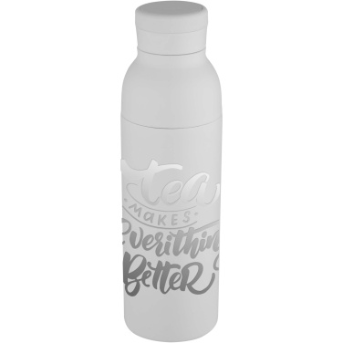 Logo trade promotional items image of: Illuminate 650 ml RCS recycled stainlesss steel double wall insulated water bottle