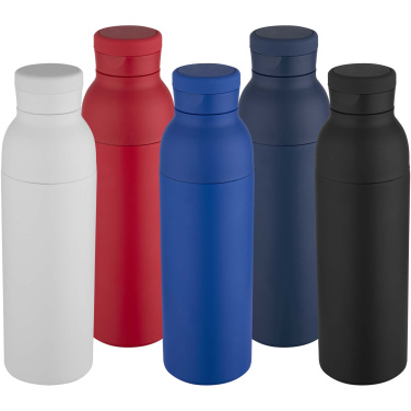 Logo trade promotional items image of: Illuminate 650 ml RCS recycled stainlesss steel double wall insulated water bottle