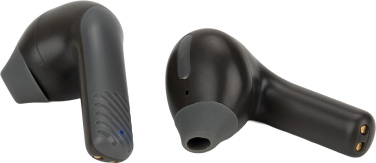 Logotrade business gift image of: Bluetooth Speaker HF01 with Built-in Earbuds 2 in 1