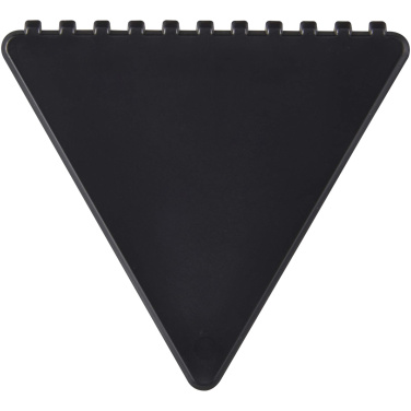 Logo trade business gift photo of: Frosty triangular recycled plastic ice scraper
