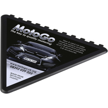 Logotrade promotional product image of: Frosty triangular recycled plastic ice scraper