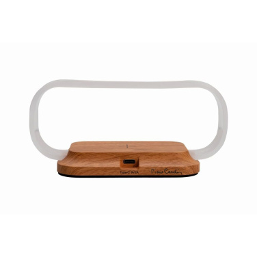 Logo trade promotional gift photo of: Phone stand with wireless charger JEROME Pierre Cardin