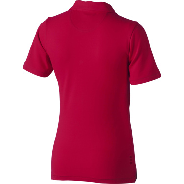 Logo trade corporate gifts image of: Markham short sleeve women's stretch polo