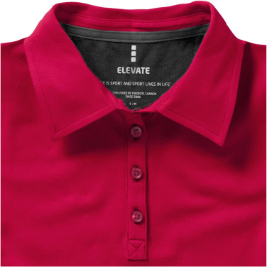 Logo trade promotional merchandise picture of: Markham short sleeve women's stretch polo