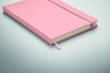 Logo trade promotional items picture of: A5 notebook 96 lined sheets