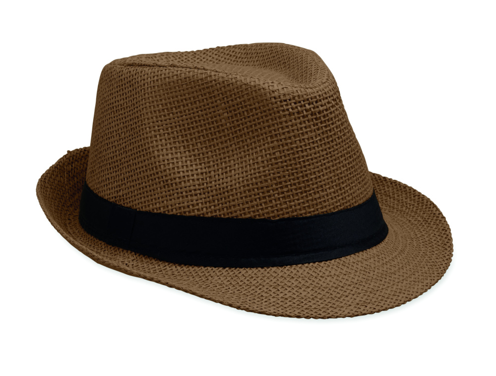 Logotrade promotional giveaway picture of: Paper straw hat