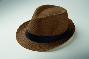 Logo trade corporate gifts picture of: Paper straw hat