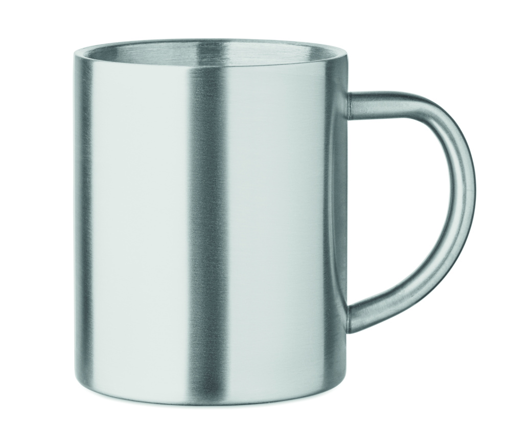 Logo trade promotional giveaway photo of: Recycled stainless steel mug
