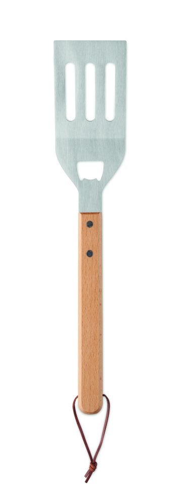 Logotrade advertising product picture of: BBQ spatula in beechwood