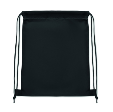 Logo trade promotional products image of: Kids drawstring bag 190T RPET