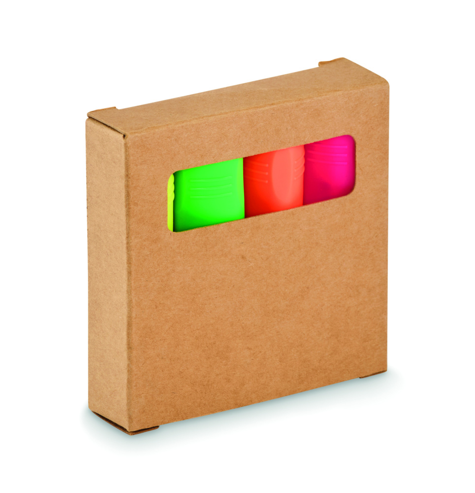 Logotrade promotional item picture of: Highlighter set