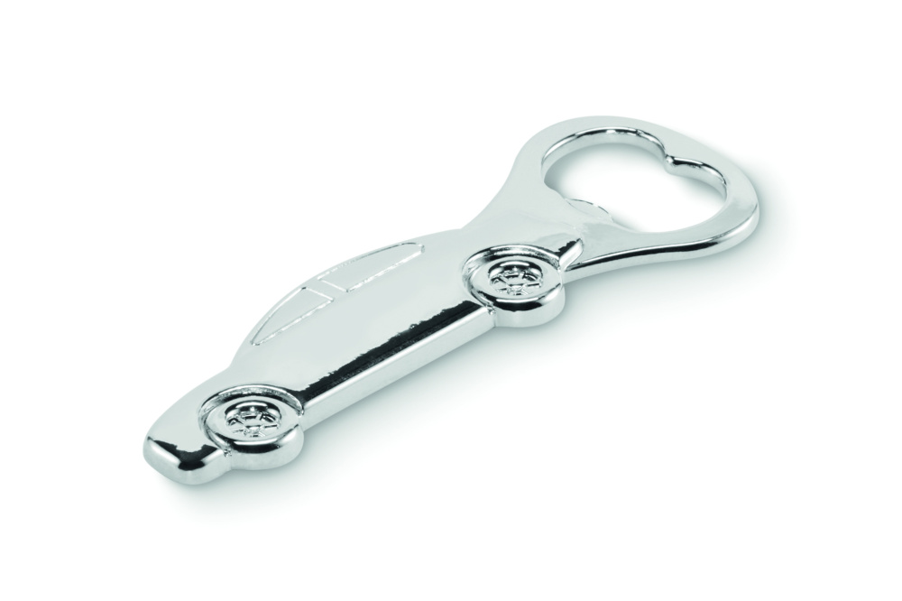 Logo trade business gifts image of: Car shape bottle opener