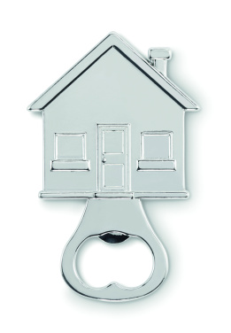 Logo trade promotional items picture of: House shape bottle opener
