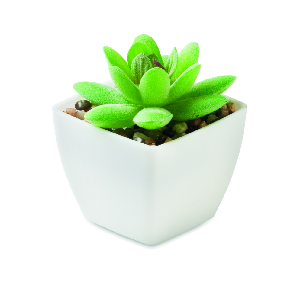Logo trade promotional items picture of: Mini artificial plant
