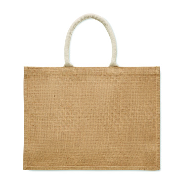 Logo trade promotional merchandise image of: Jute shopping bag