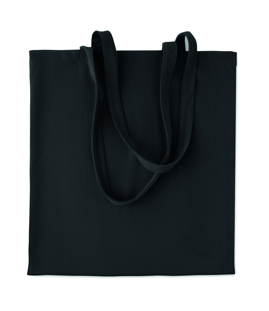 Logo trade promotional items image of: Corduroy shopping bag