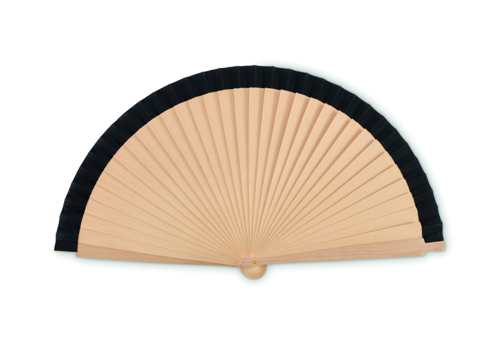 Logotrade promotional gift picture of: Wooden hand fan