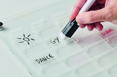 Logo trade advertising product photo of: Magnetic acrylic planner