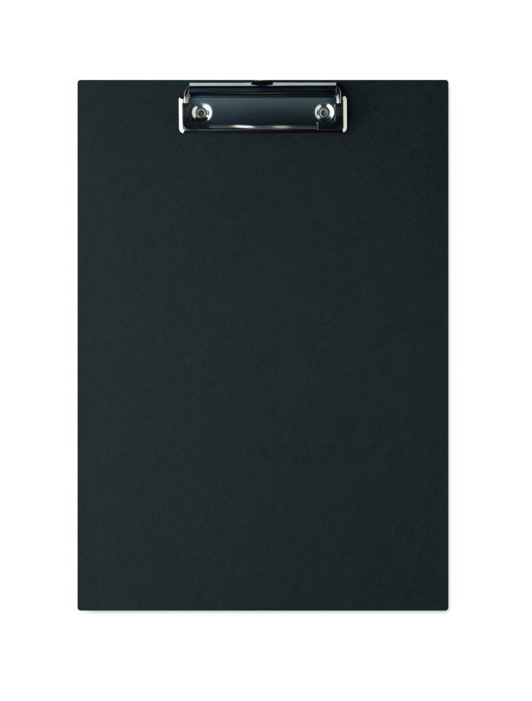Logo trade promotional giveaways image of: Cardboard clip board A4