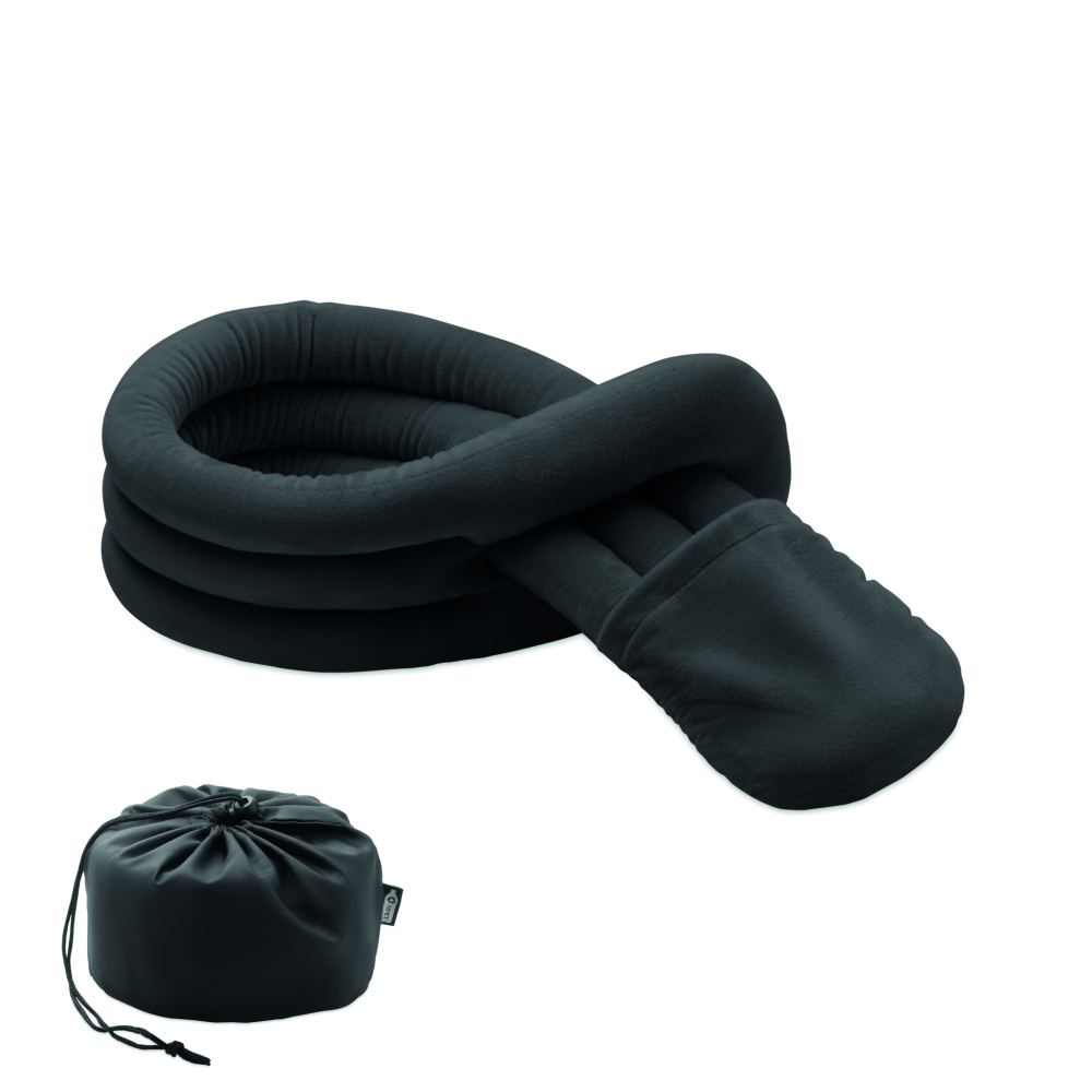 Logo trade advertising products picture of: Bendable roll travel pillow