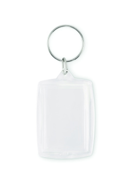 Logo trade promotional items picture of: Classic acrylic keyring