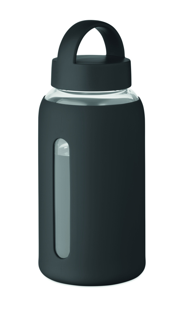 Logo trade promotional giveaway photo of: High borosilicate glass bottle