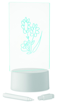 Logo trade corporate gifts picture of: Light-up LED memo board